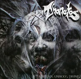 Undead. Unholy. Divine. von Thanatos – Album Cover