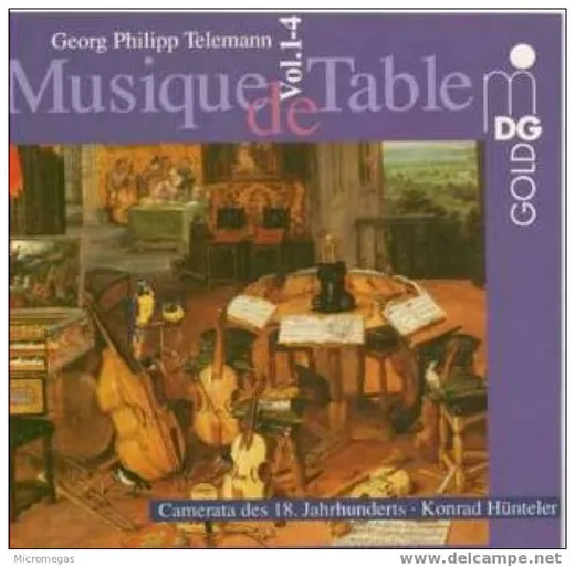Musique de table, Part I: V. Solo in B minor for flute and basso continuo: Allegro