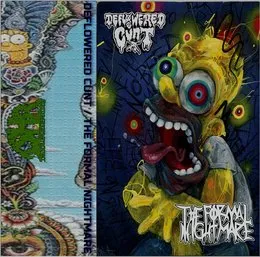 Homercore von Deflowered Cunt – Album Cover