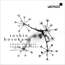 Silent Flowers: String Quartets von 細川俊夫 – Album Cover