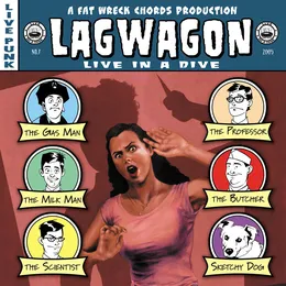Live in a Dive von Lagwagon – Album Cover