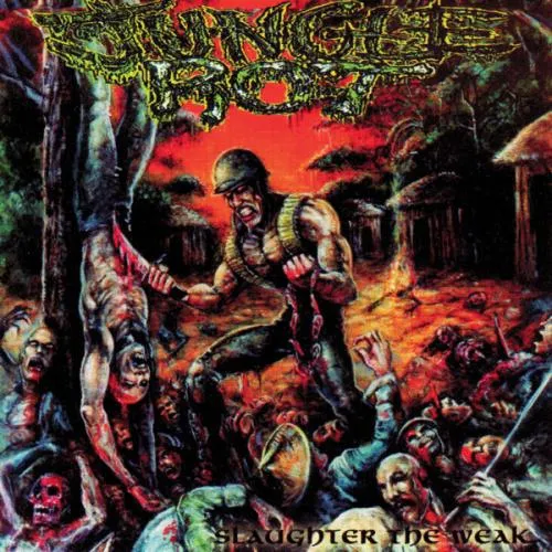 Slaughter the Weak von Jungle Rot – Album Cover