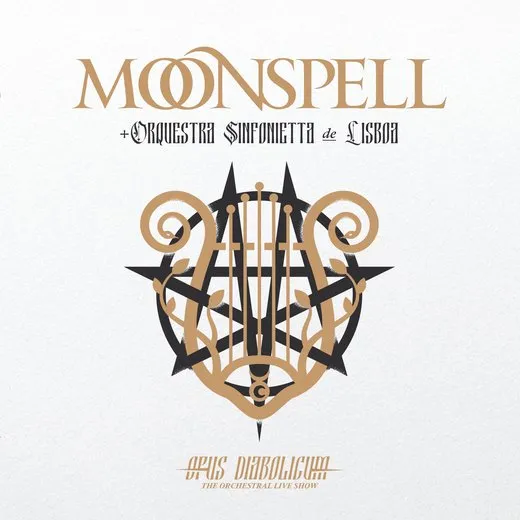Opus Diabolicum: The Orchestral Live Show von Moonspell – Album Cover