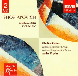 Symphonies 10 & 13 "Babiy Yar" von Dimiter Petkov – Album Cover