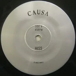 Hiss / Palms von Causa – Cover