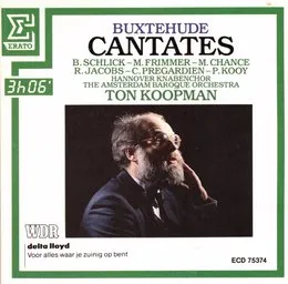 Buxtehude - Cantates von Dieterich Buxtehude – Album Cover