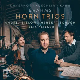 Horn Trios von Robert Kahn – Album Cover
