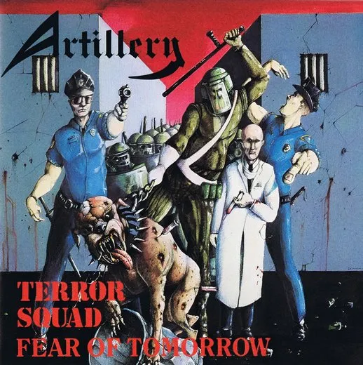 Terror Squad / Fear of Tomorrow von Artillery – Album Cover