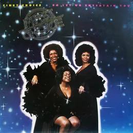 So Let Us Entertain You von First Choice – Album Cover