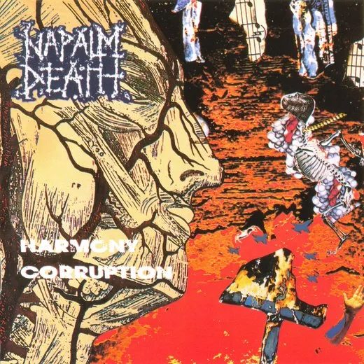Harmony Corruption von Napalm Death – Album Cover