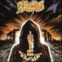 A Burnt Offering for the Bone Idol von Skyclad – Album Cover