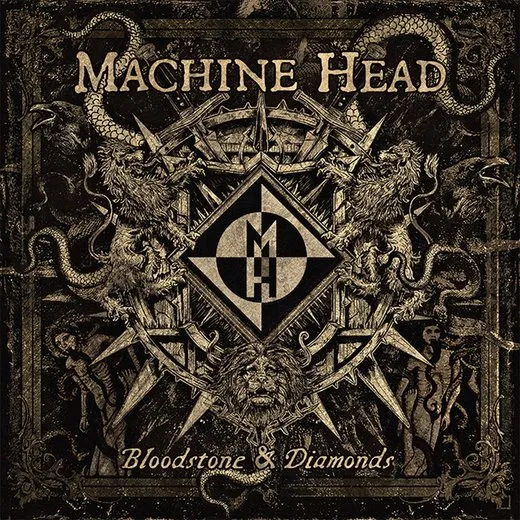 Bloodstone & Diamonds (track commentary) von Machine Head – Album Cover