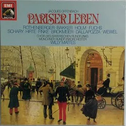 Pariser Leben von Jacques Offenbach – Album Cover
