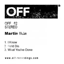 I Know EP von Martin Ikin – Album Cover