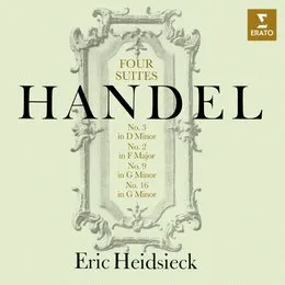 Four Keyboard Suites, HWV 427, 428, 439 & 452 von Éric Heidsieck – Album Cover
