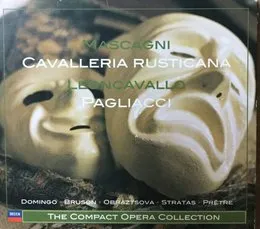 Mascagni: Cavalleria rusticana / Leoncavallo: Pagliacci von Елена Образцова – Album Cover