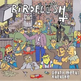 Death Metal Karaoke / My Flesh Creeps at Insects von Birdflesh – Album Cover