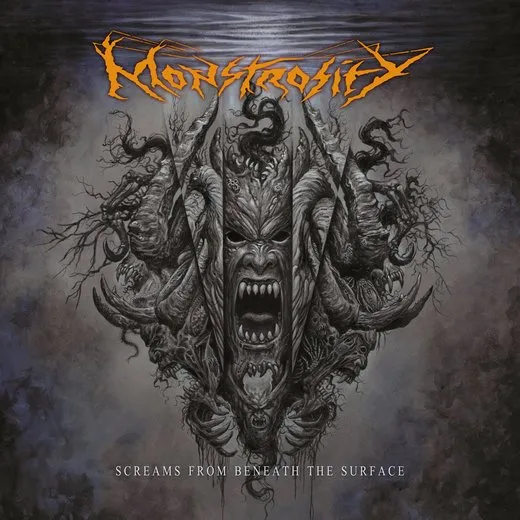 Screams From Beneath the Surface von Monstrosity – Album Cover