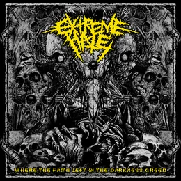 Where the Faith Left in Darkness of Greed von Extreme Hate – Cover