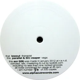 Therapist / Vega von Parallel – Cover