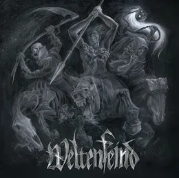 Weltenfeind von Absurd – Album Cover