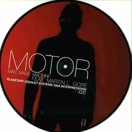 Man Made Machine (Planetary Assault Systems' DNA Interpretation) von MOTOR – Album Cover