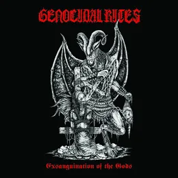 Exsanguination of the Gods von Genocidal Rites – Cover