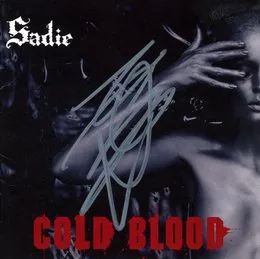 COLD BLOOD von Sadie – Album Cover