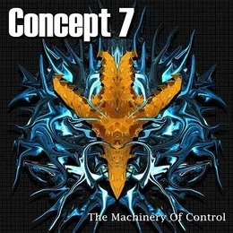 The Machinery of Control von Concept 7 – Album Cover