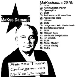 MaKssismus 2010 von MKD – Album Cover