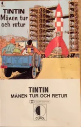 Tintin: Månen tur och retur von Hergé – Album Cover