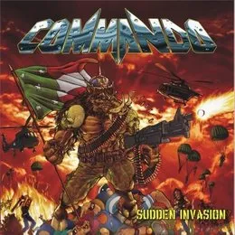 Sudden Invasion von Commando – Album Cover