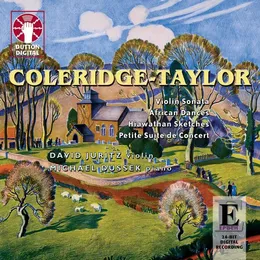 Violin Sonata / African Dances / Hiawathan Sketches / Petite Suite de Concert von Samuel Coleridge‐Taylor – Album Cover