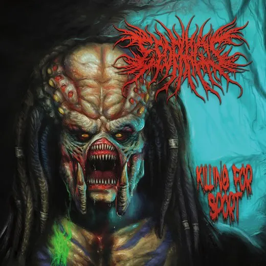 Killing For Sport von Esophagus – Album Cover