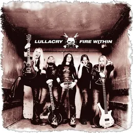 Fire Within von Lullacry – Album Cover