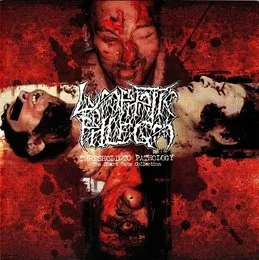 Threshold to Pathology - The Short Cuts Collection / Entangled by a Toilet's Content von Lymphatic Phlegm – Album Cover