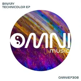 Technicolor EP von Binary – Album Cover