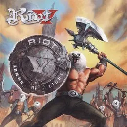Armor of Light von Riot V – Album Cover