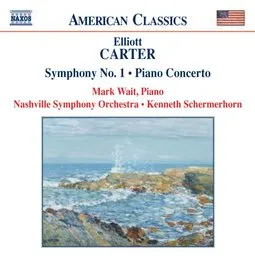 Symphony no. 1 / Piano Concerto von Mark Wait – Album Cover