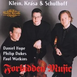 Forbidden Music von Hans Krása – Album Cover