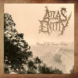 Beneath the Cosmic Silence von Atlas Entity – Album Cover