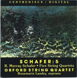 5: Five String Quartets von R. Murray Schafer – Album Cover