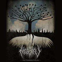 The Carrion Fields von Krigsgrav – Album Cover