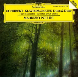 Klaviersonaten D 958 & D 959 von Maurizio Pollini – Album Cover