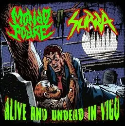 Alive And Undead In Vigo von Surra – Cover