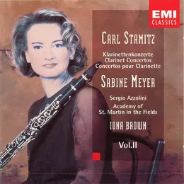 Clarinet Concertos Vol. II von Carl Stamitz – Album Cover
