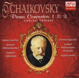 Piano Concertos 1 & 3 Concert Fantasy von Андрей Гаврилов – Album Cover