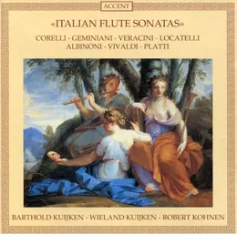 Italian Flute Sonatas von Robert Kohnen – Album Cover