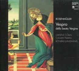 Vespro della beata Vergine von Johann Rosenmüller – Album Cover