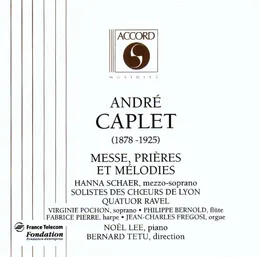 Messe, Prières et Mélodies von André Caplet – Album Cover